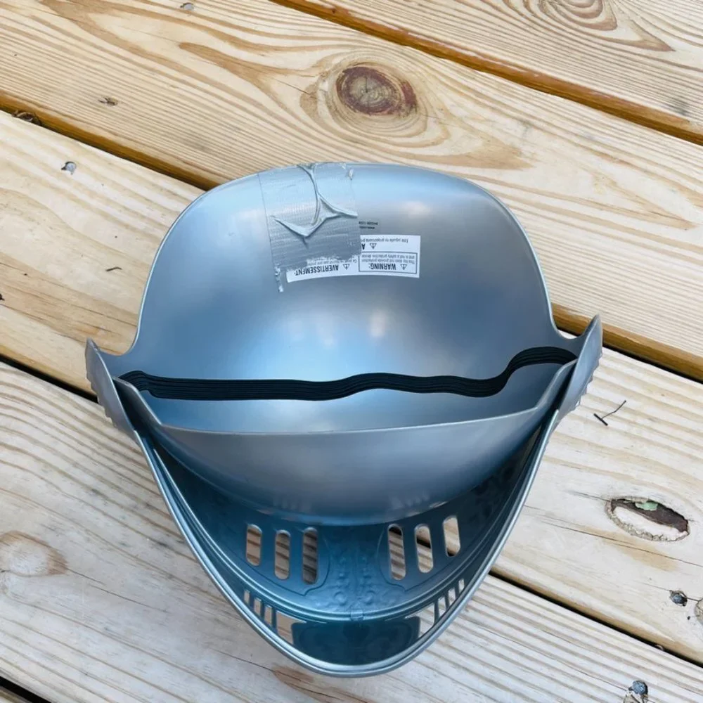 KIDS COSTUME: Medieval Knight armor Vest & Helmet Renaissance Era Dress Up